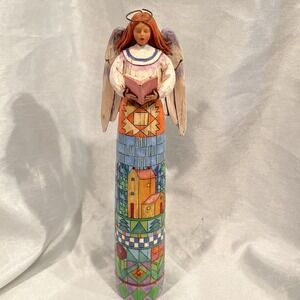 Heartwood‎  Creek Retired 2004 Jim Shore Singing Makes The Heart Glad  13" Angel